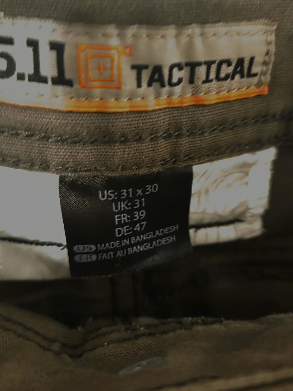 5.11 Tactical Defender Flex Slim Fit Ranger Green Jeans